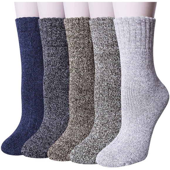 Other - 5 Pairs Men's Vintage Socks Cony Hair